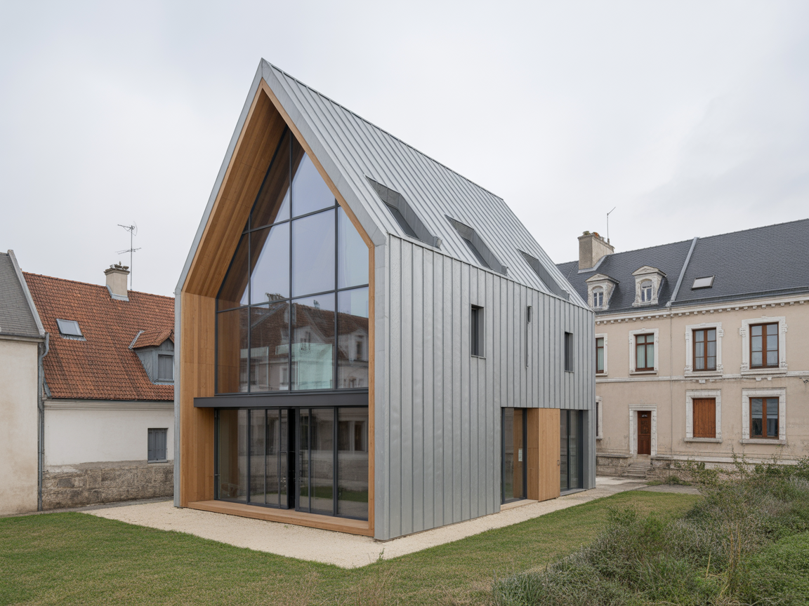 Entre design et résistance : l’aluminium brossé séduit les architectes